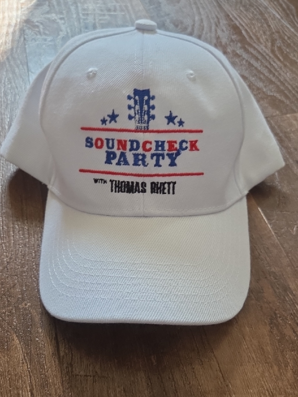 Soundcheck Party with Thomas Rhett White Baseball Cap